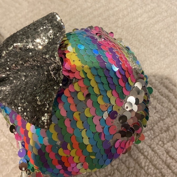 - DISNEY 2 Minnie Mouse ears. Red with white polka dots and sequins - Picture 9 of 9